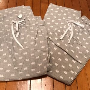 Flannel pajama bottoms,size S.